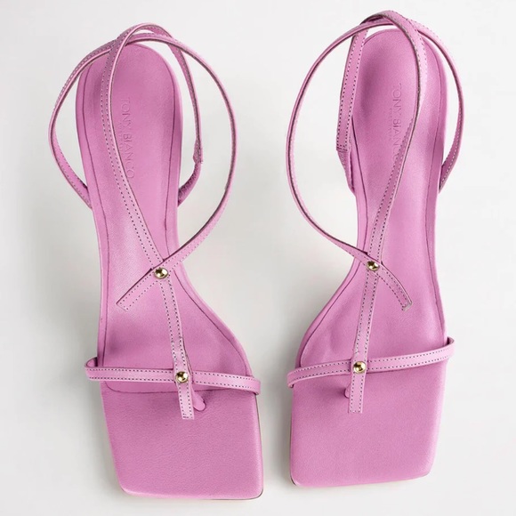 Tony Bianco Shoes Tony Bianco Lilly Musk Nappa 95cm Heels Poshmark